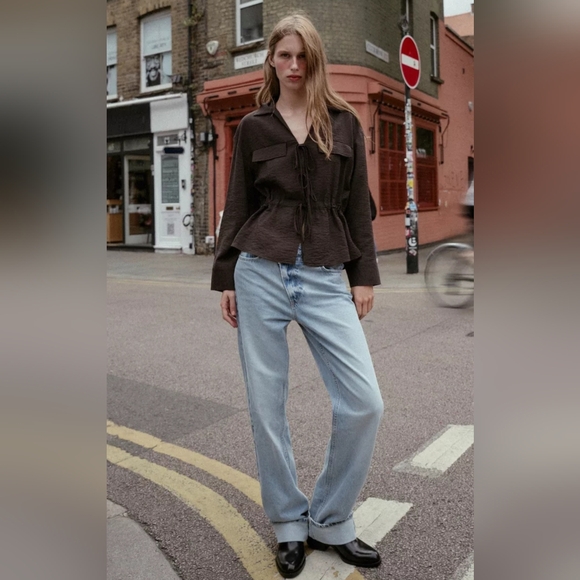 Zara Sleek Black Ankle Booties - Picture 2 of 15